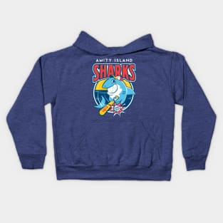 Sharks Baseball Kids Hoodie